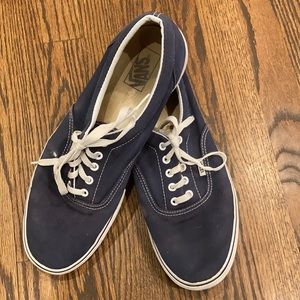 Men’s Vans Shoes Navy size 14